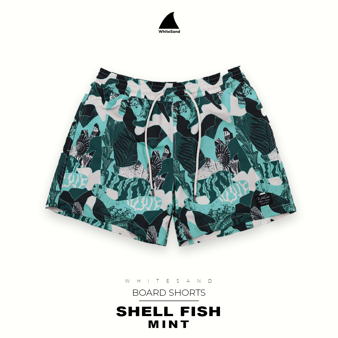 BOARD SHORTS - SHELL FISH