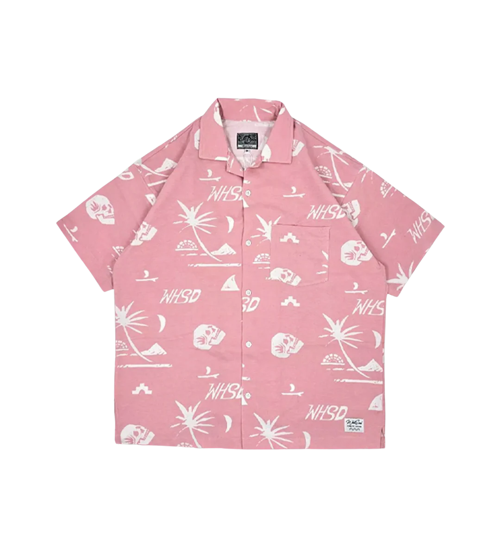 SKULL HYBRID COTTON CUBAN SHIRT