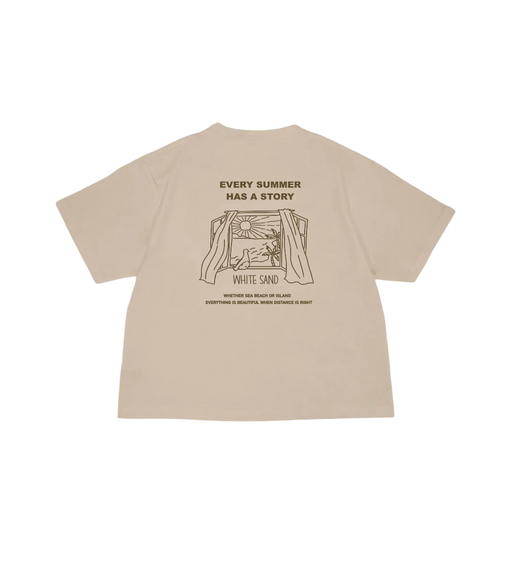 STORY DAILY TENDER CROP TEE
