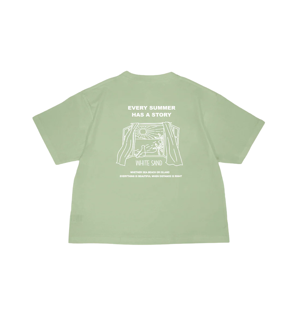 STORY DAILY TENDER CROP TEE