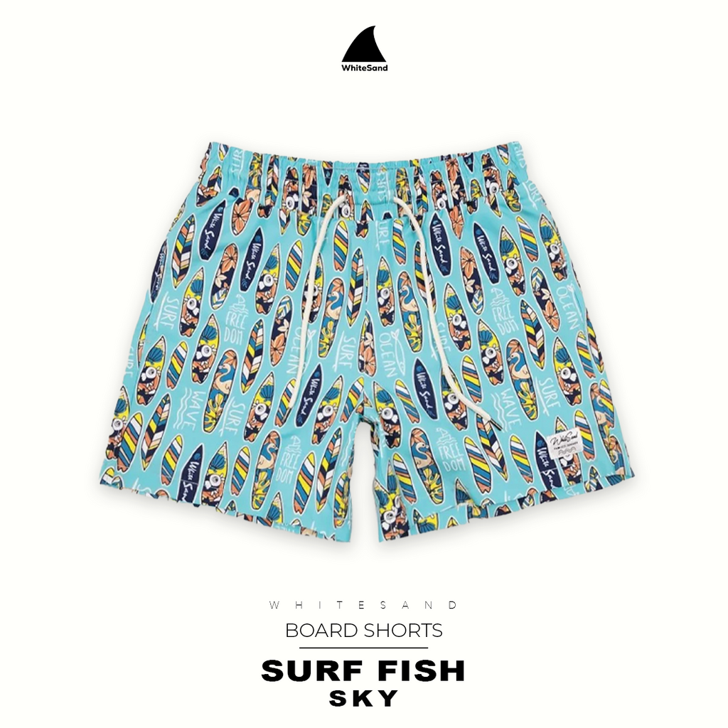 BOARD SHORTS -SURF FISH