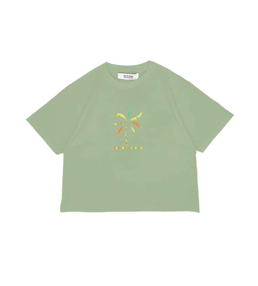 TAKE ME DAILY TENDER CROP TEE
