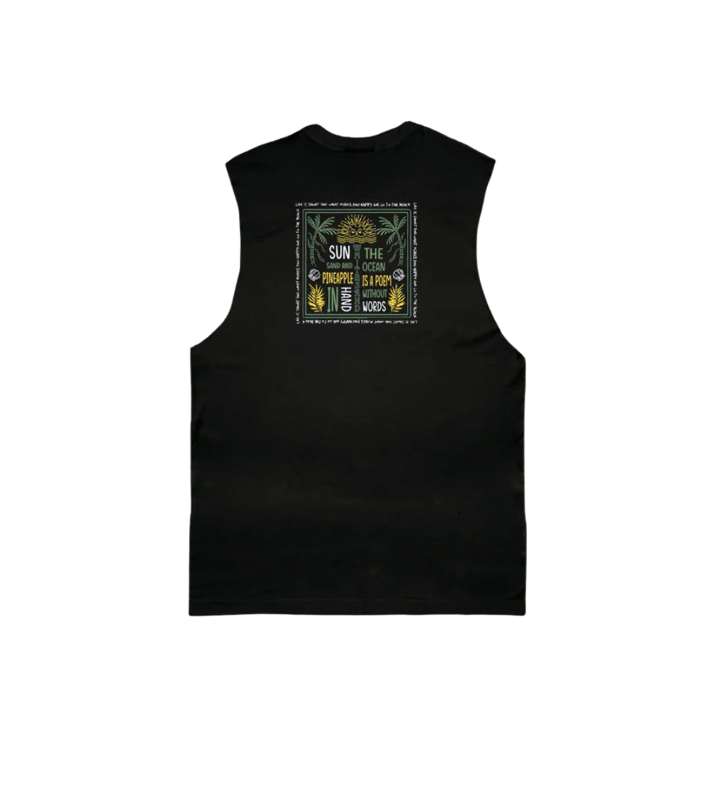 THE OCEAN DAILY TENDER TANK TEE