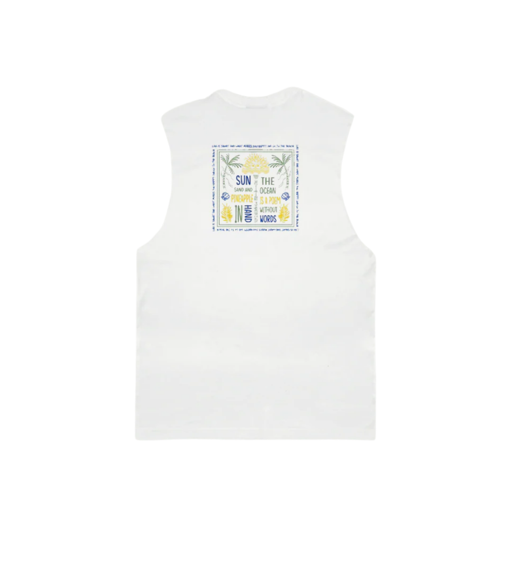 THE OCEAN DAILY TENDER TANK TEE