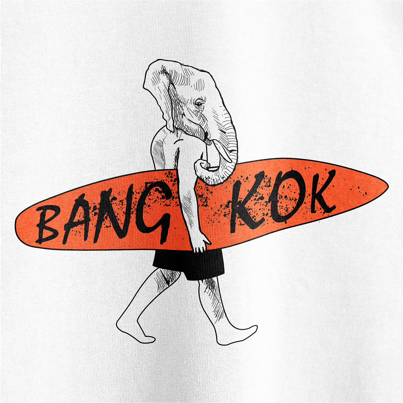 KID T-SHIRT ELEPHANT BANGKOK