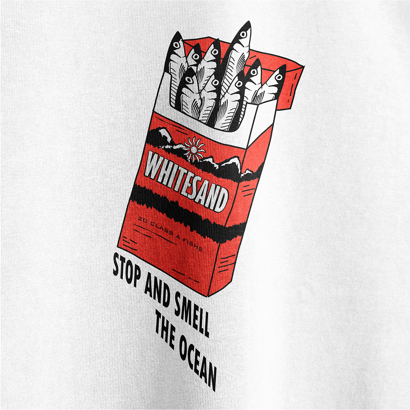 T-SHIRT STOP AND SMELL