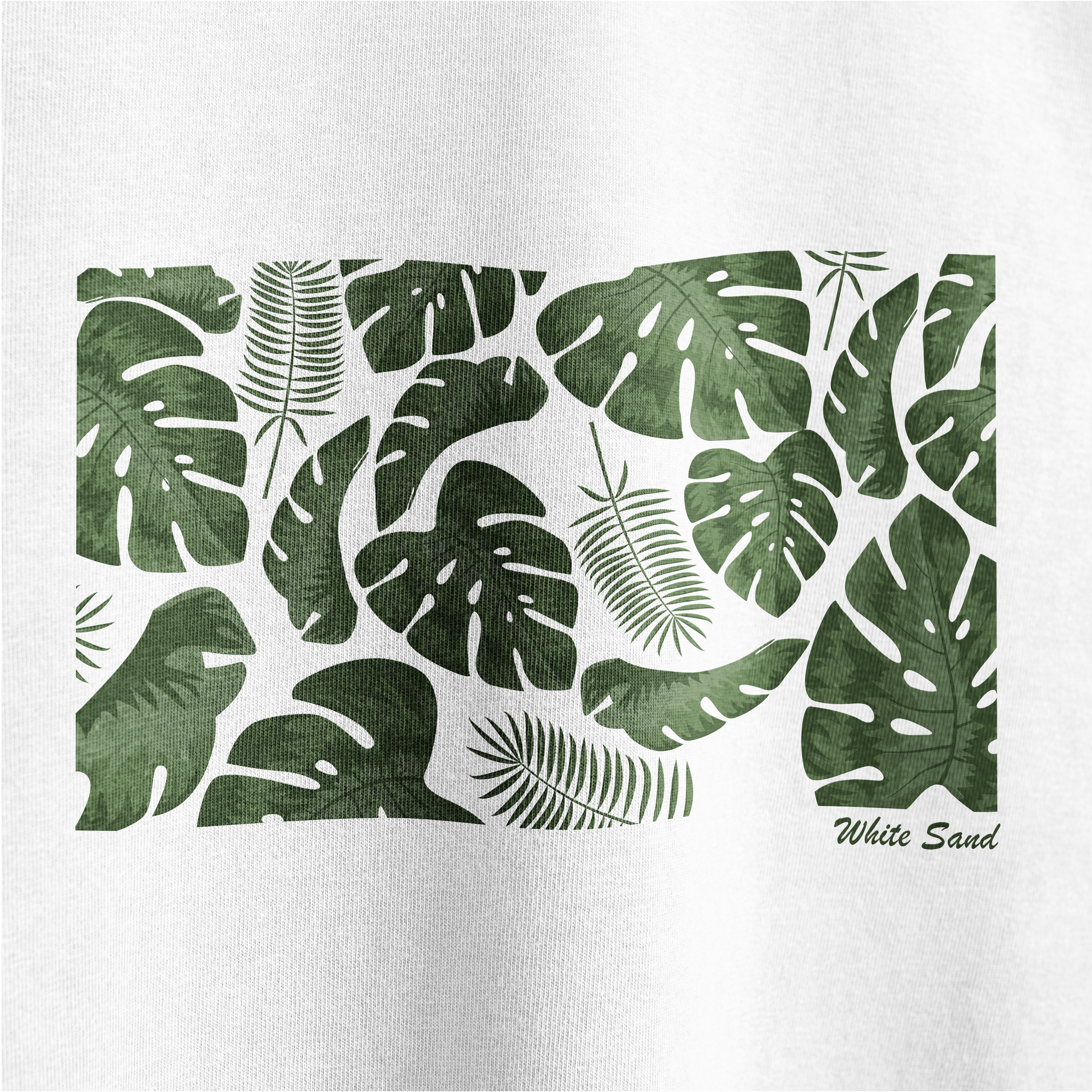T-SHIRT LEAF WS