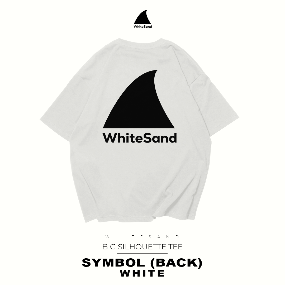 BIG SILHOUETTE TEE SYMBOL – WhiteSand